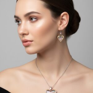 "Lesný Šepot": Drevené Srdcia a Trblietavá Živica – Handmade Krása